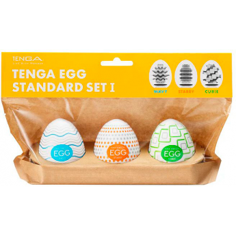 Набор мастурбаторов TENGA EGG STANDARD SET 1 3 шт