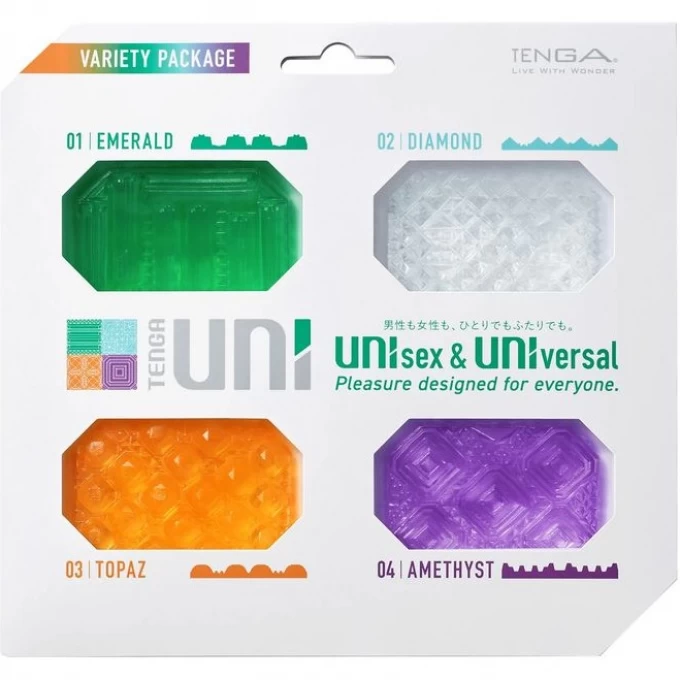 Набор мастурбаторов TENGA UNI VARIETY PACK UNI-VP01(26) Набор мастурбаторов TENGA UNI VARIETY PACK UNI-VP01(26)